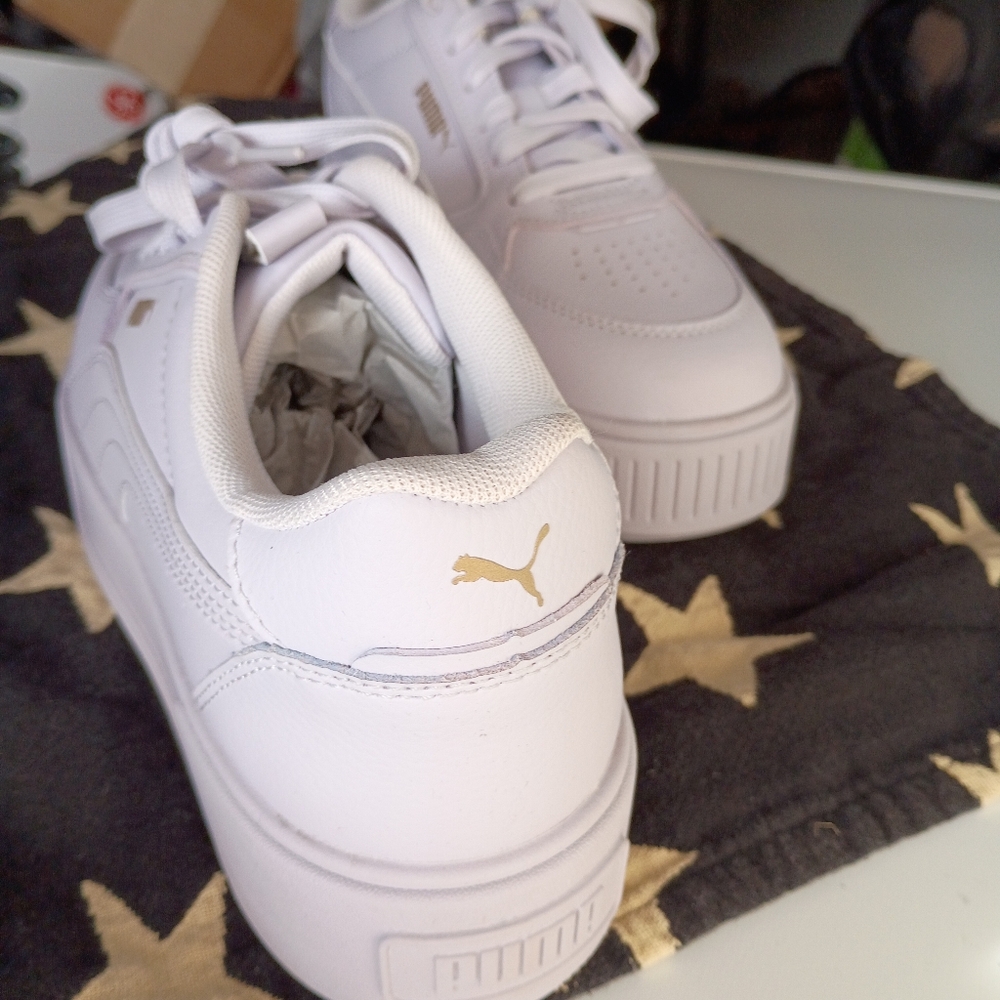 Brand New Light Purple Puma Flatform Shoes Women's 10 Sneakers - Picture 4 of 10